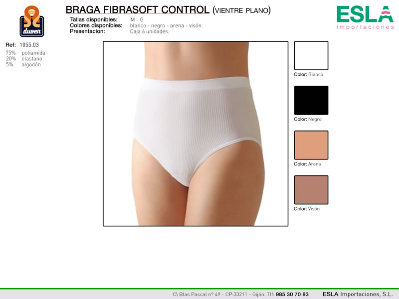 Braga fibrasoft control, Dusen, Ref 1055.03