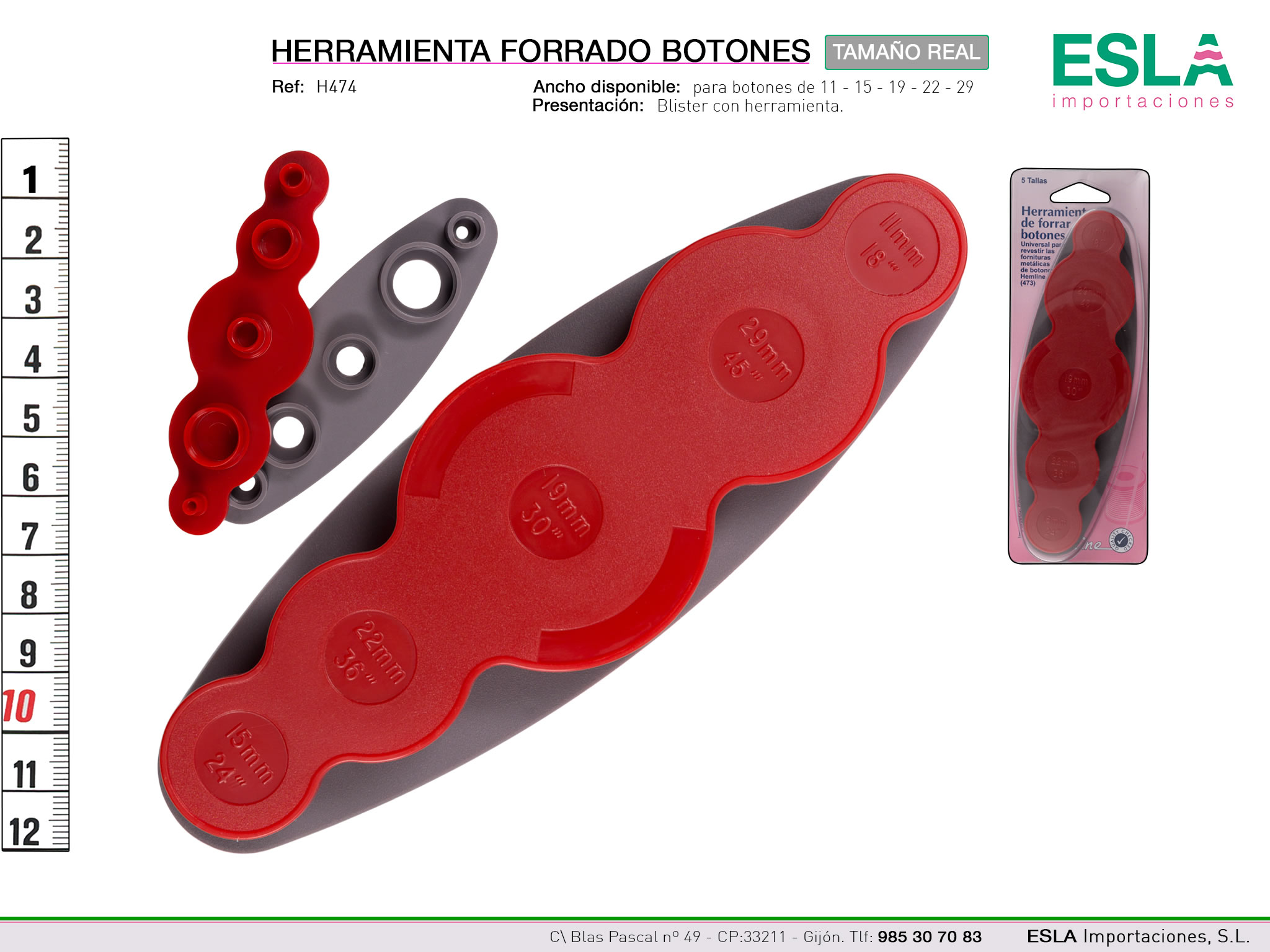 Herramienta universal, Ref H474