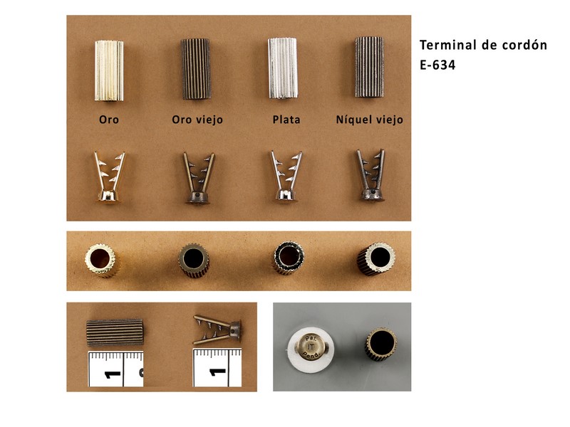 Terminal cordón E-634