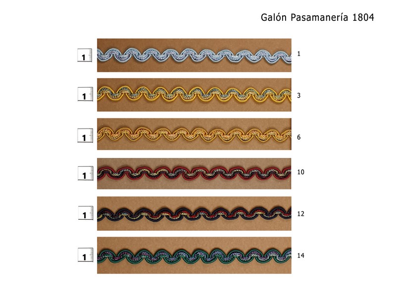 Galón Pasamanería 1804