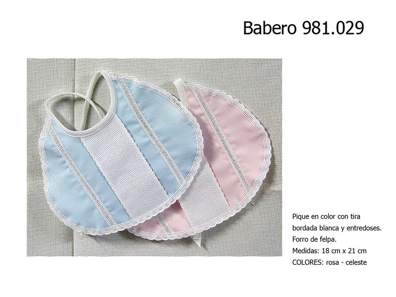 Babero 980.029