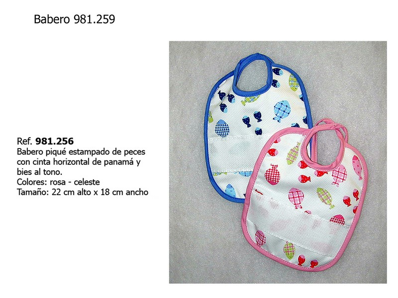 Babero peces 981.259