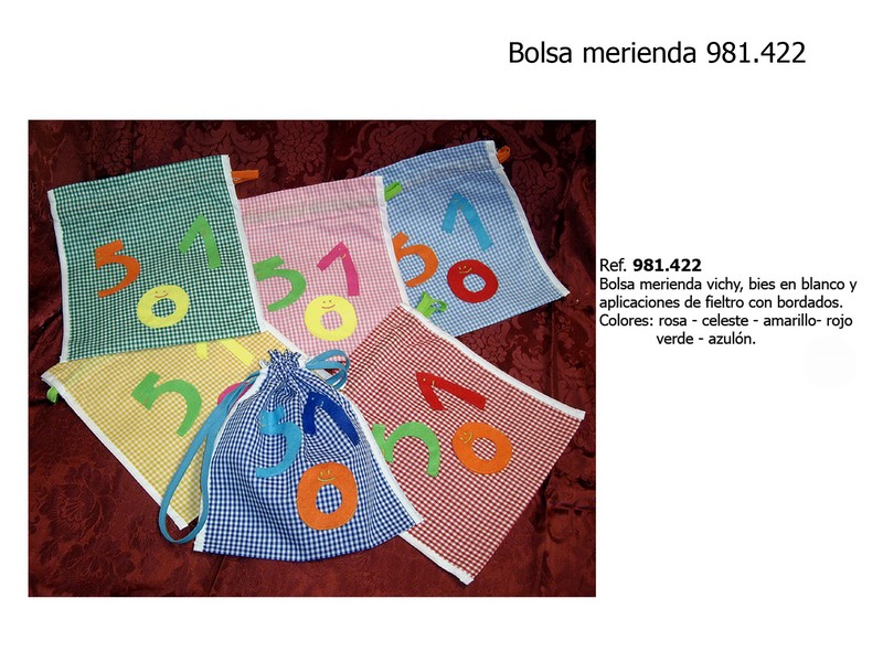 Bolsa merienda 981.422