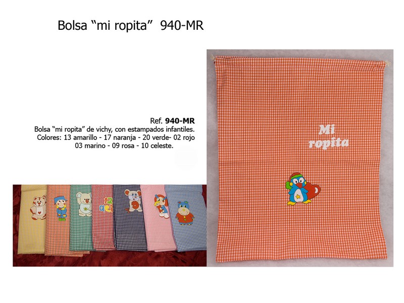 Bolsa mi ropita 940-MR