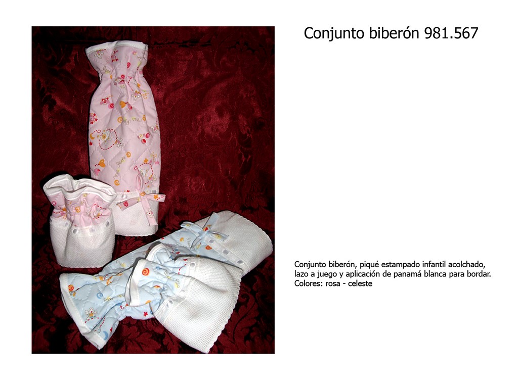 Conjunto biberón 981.567