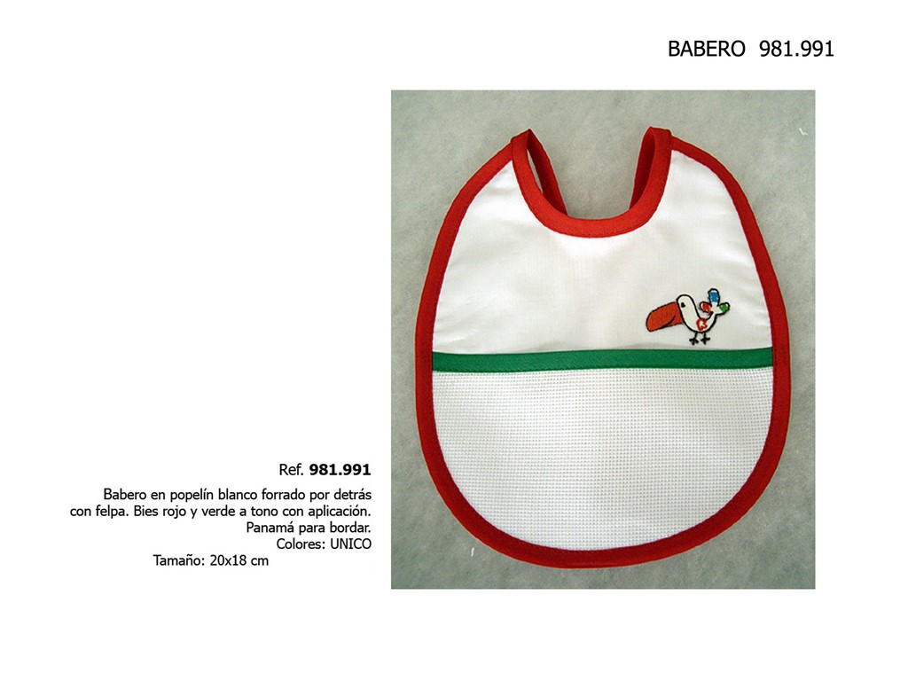 Babero 981.991