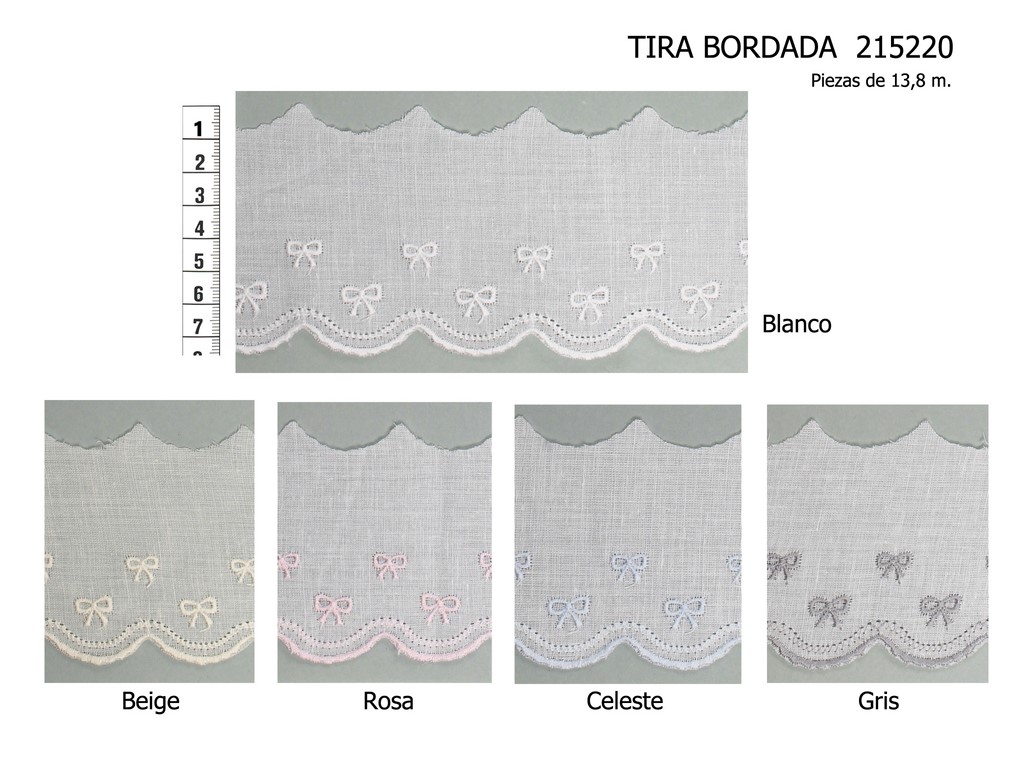 Tira bordada 215220