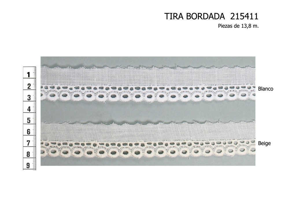 Tira bordada 215411