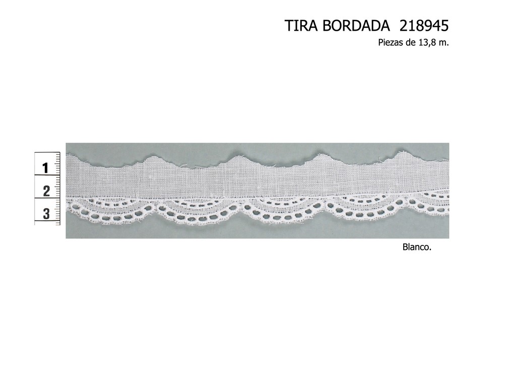 Tira bordada 218945