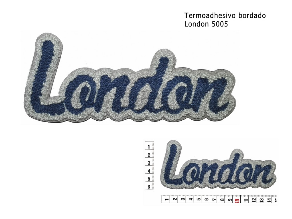 Termoadhesivo bordado London 5005