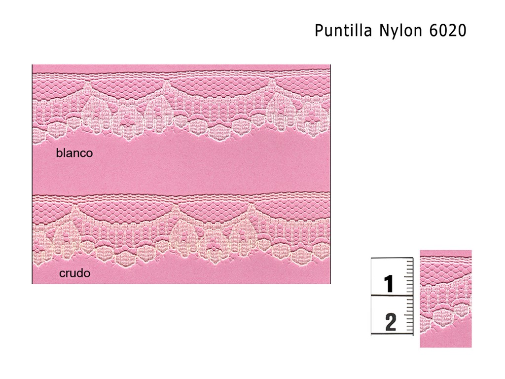 Puntilla nylon lisa 6020