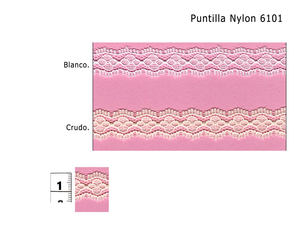 Puntilla nylon 6101