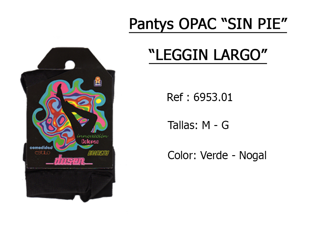 PANTYS opaco sin pie 695301