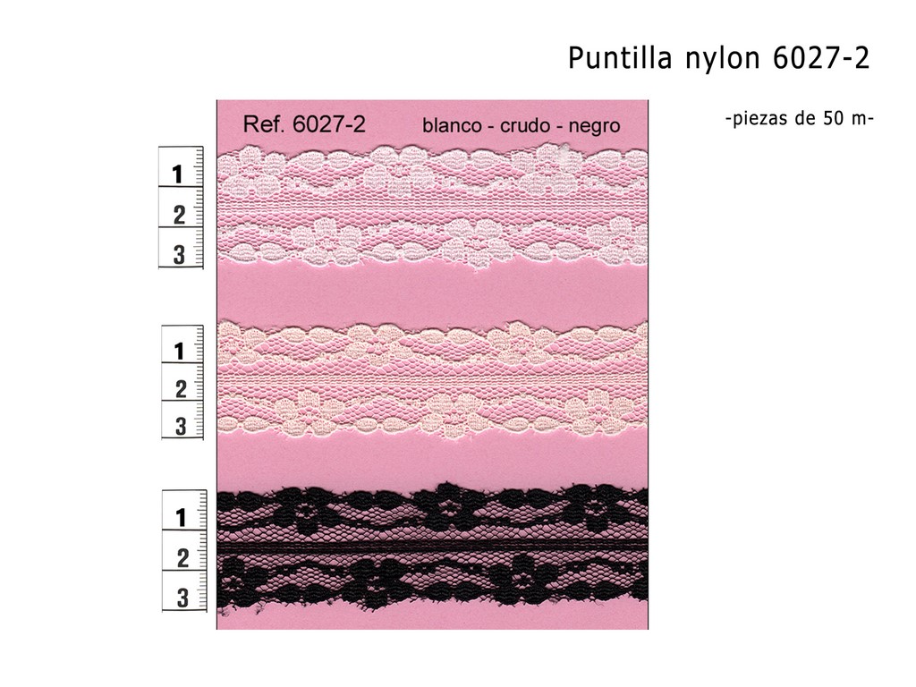 Puntilla nylon 6027-2