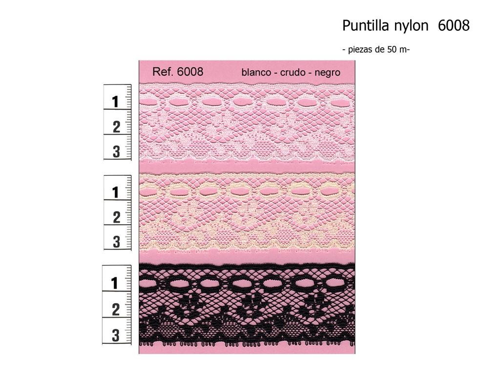 Puntilla nylon 6008