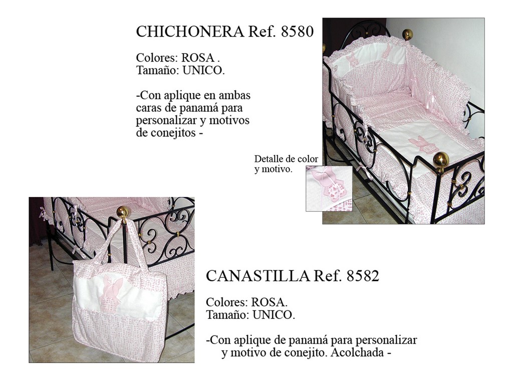 Chichonera 8580 y Canastilla 8582