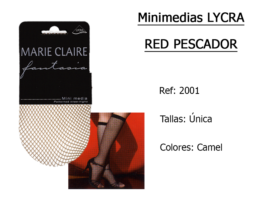 MINIMEDIAS lycra red pescador 2001