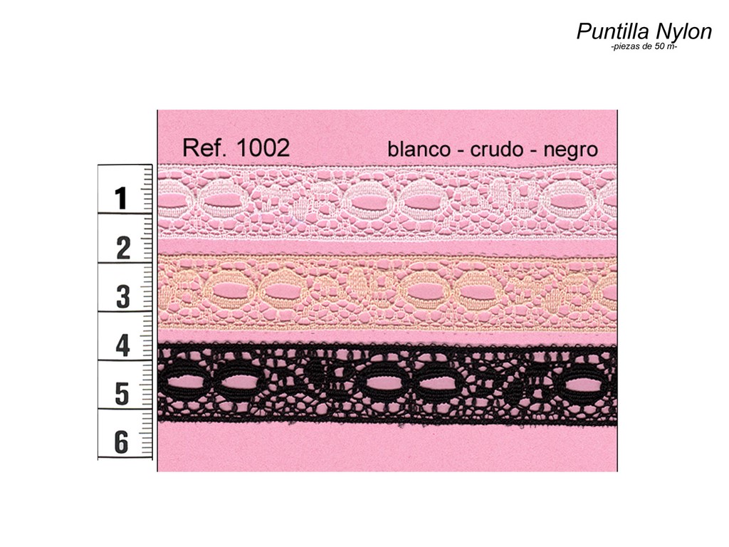 Puntilla nylon 1002