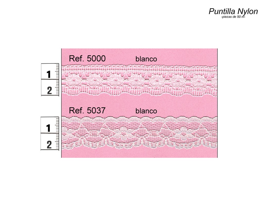 Puntilla nylon 5000 y 5037