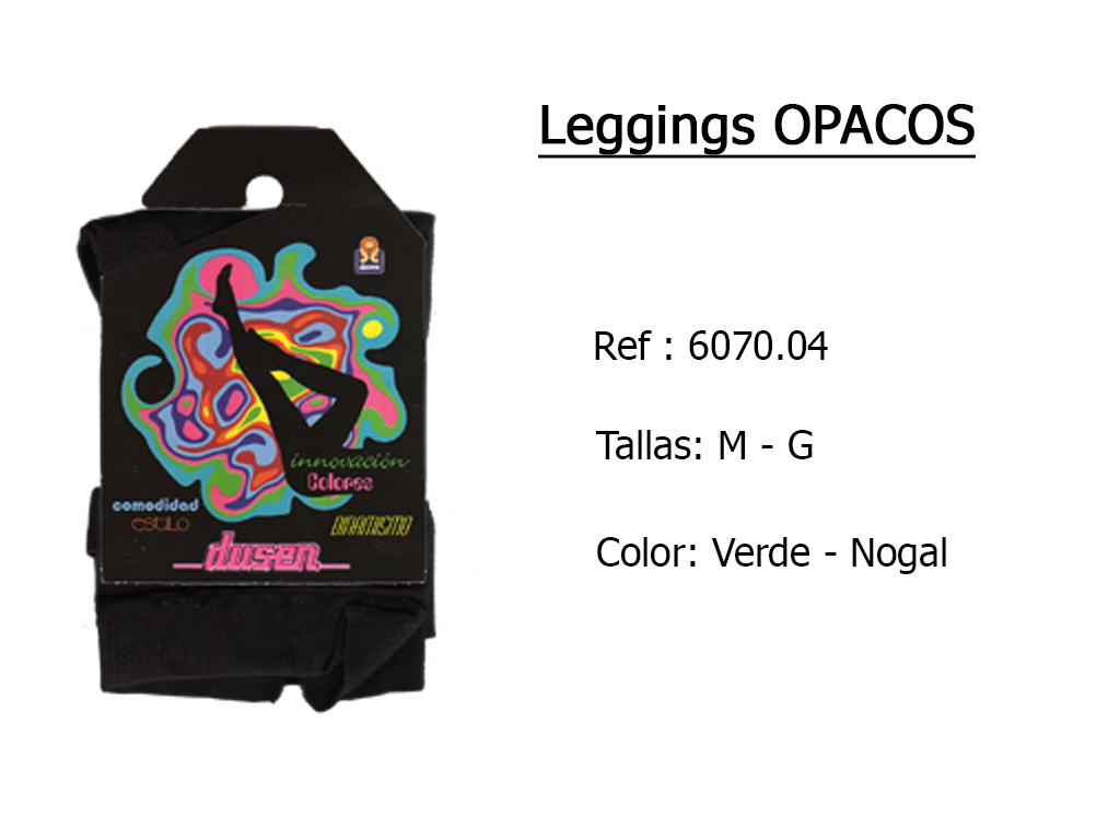 LEGGINGS opacos 607004