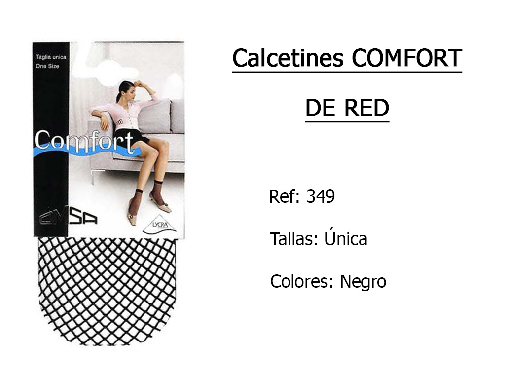 CALCETINES comfort de red 349