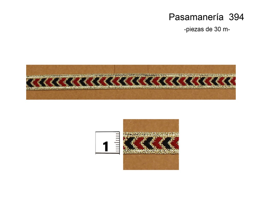 PASAMANERÍA 394