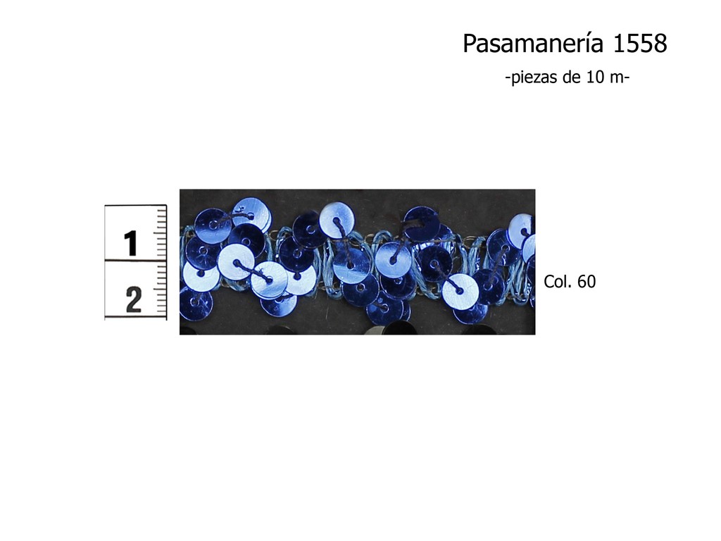 PASAMANERÍA LENTEJUELAS 1558