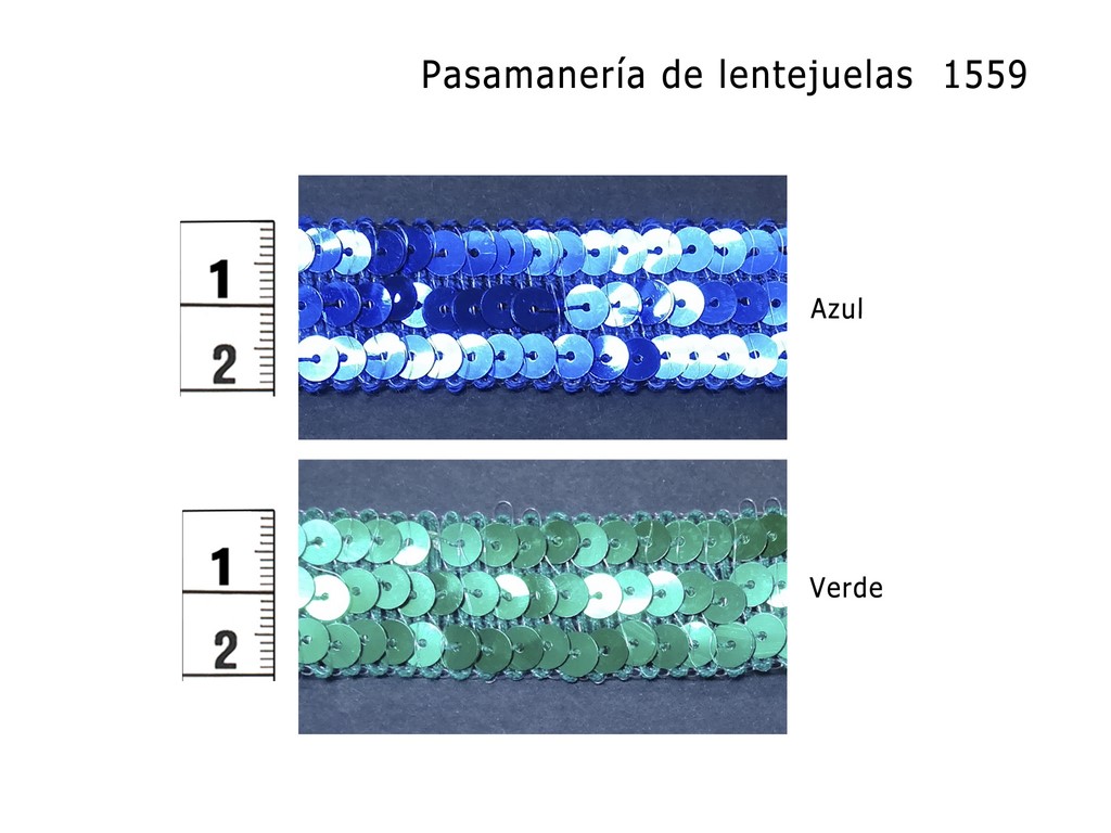 PASAMANERÍA LENTEJUELAS 1559