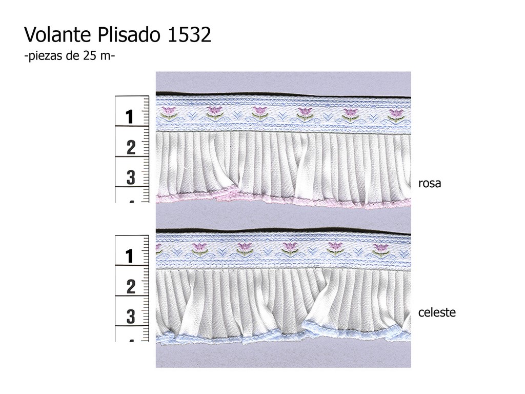 Volante plisado 1532