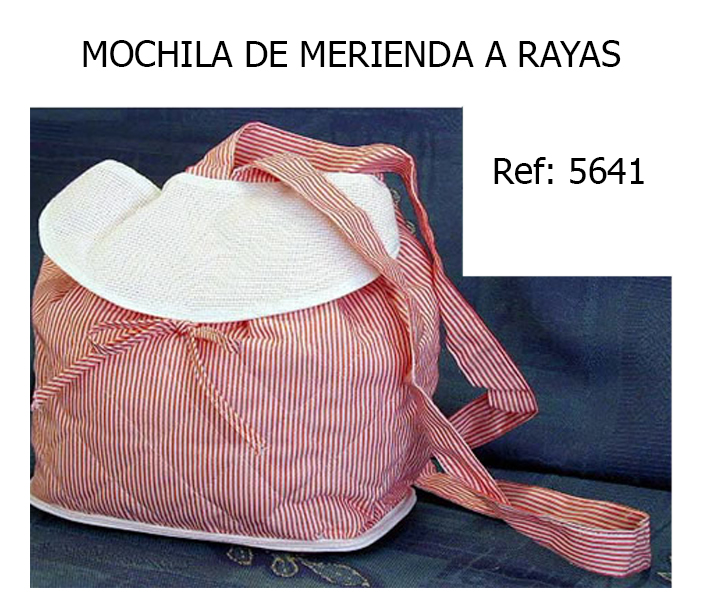 MOCHILA MERIENDA 5641
