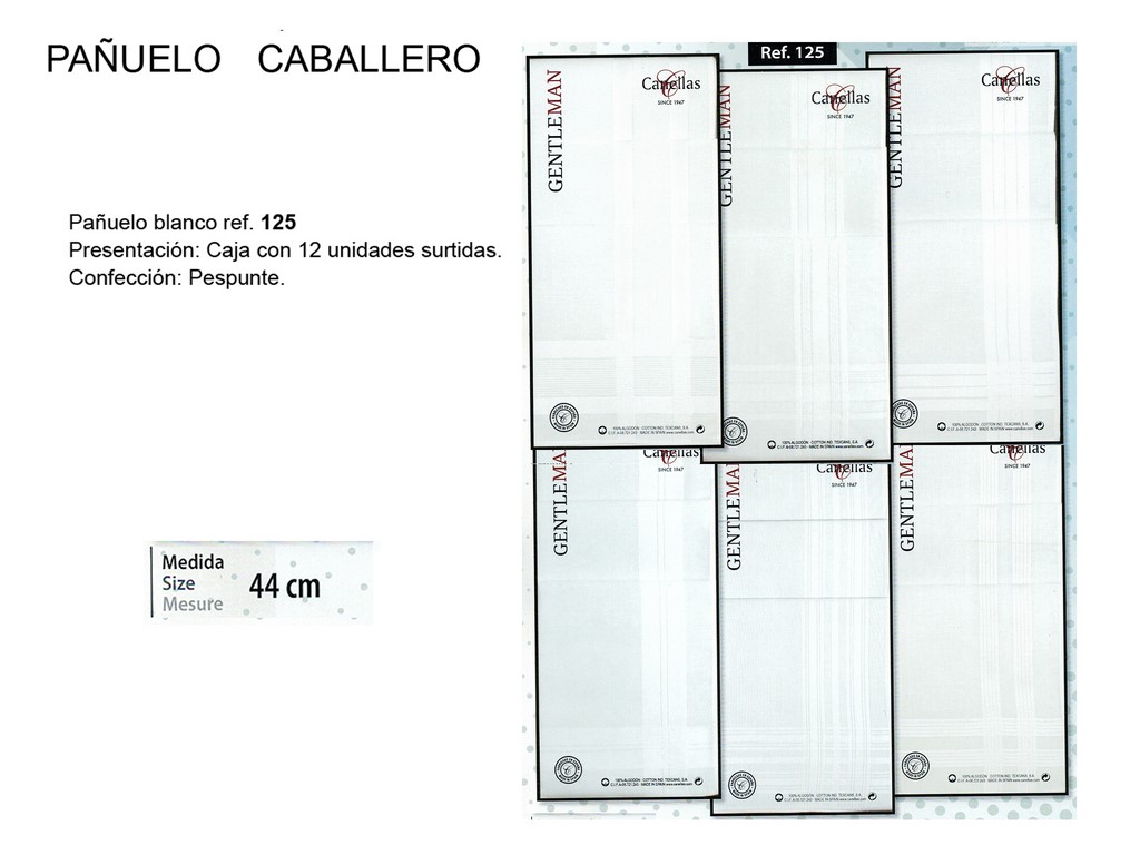 Pañuelo caballero 125