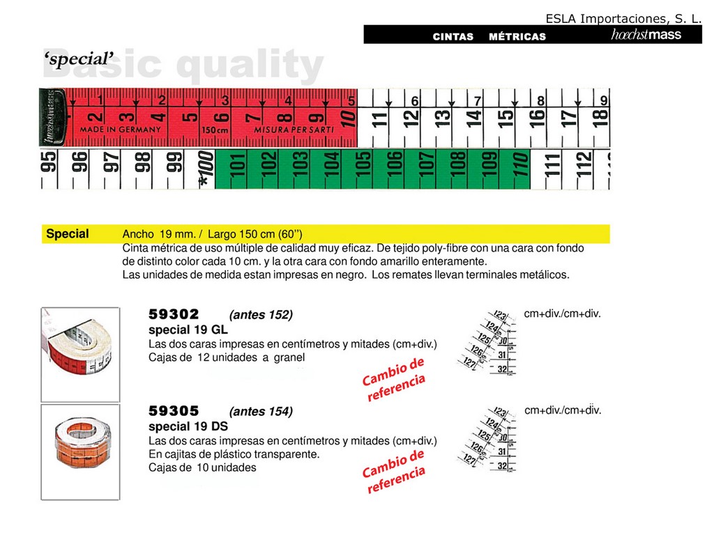 Esla Importaciones: Somos distribuidores de CINTA METRICA