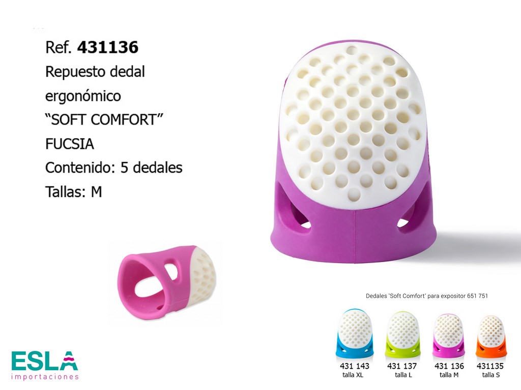 Dedal ergonomico talla M 431136