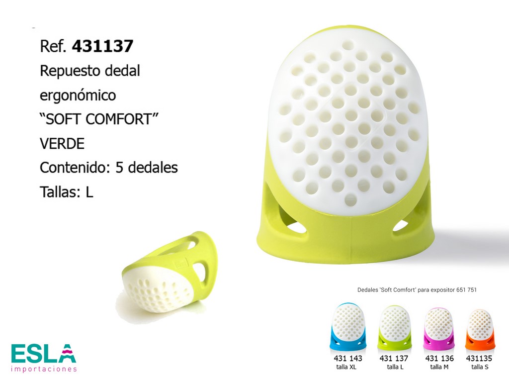 Dedal ergonomico talla L 431137