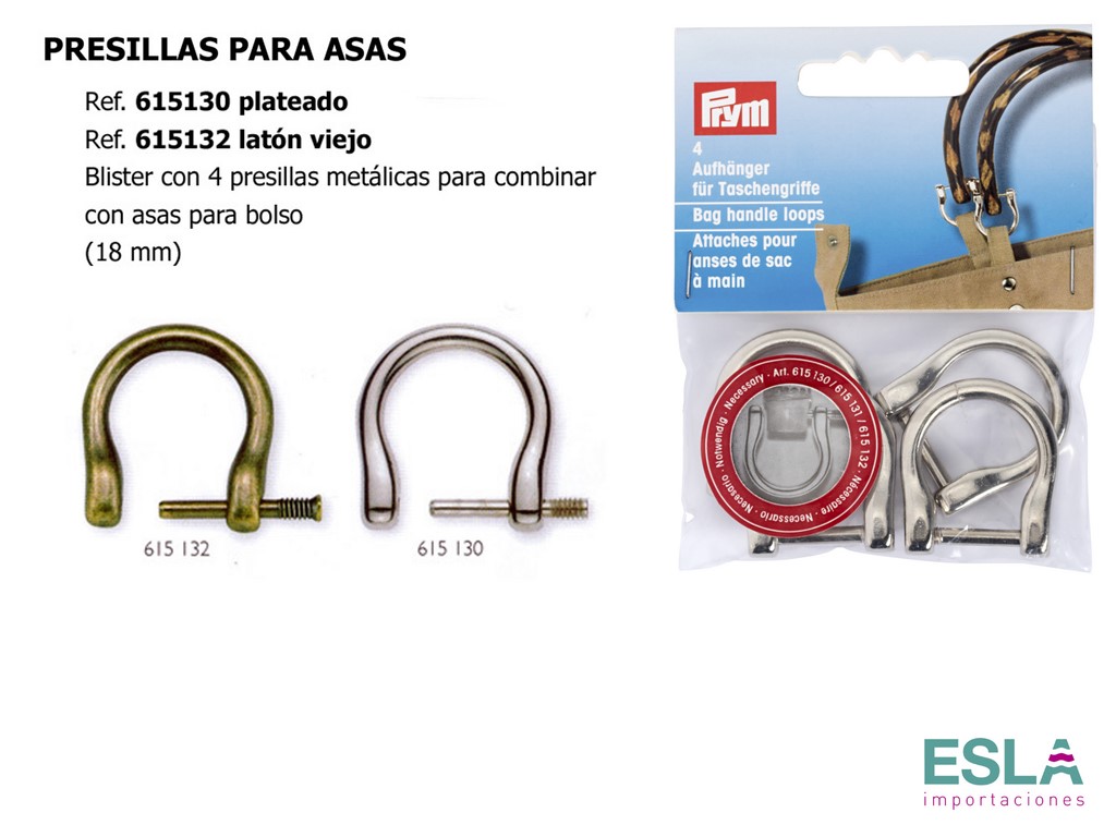 Presillas para asas 615130 - 615132