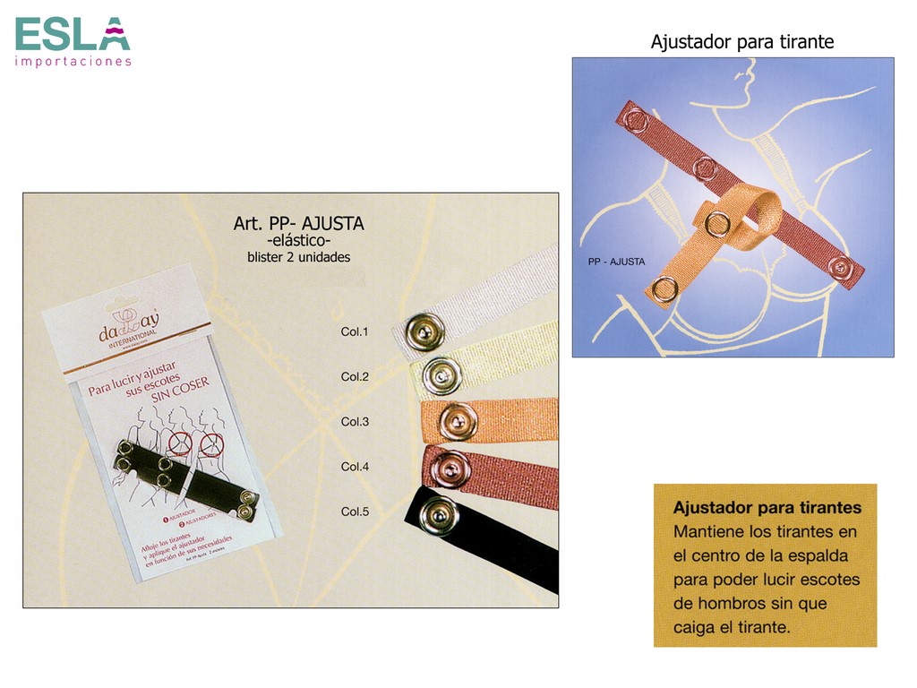 Esla Importaciones: Somos distribuidores de CORCHETES PARA CORSÉ 261550