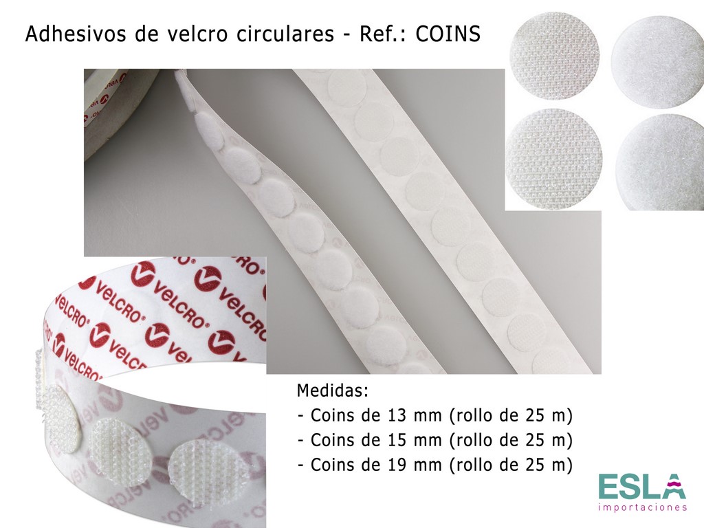 COINS VELCRO