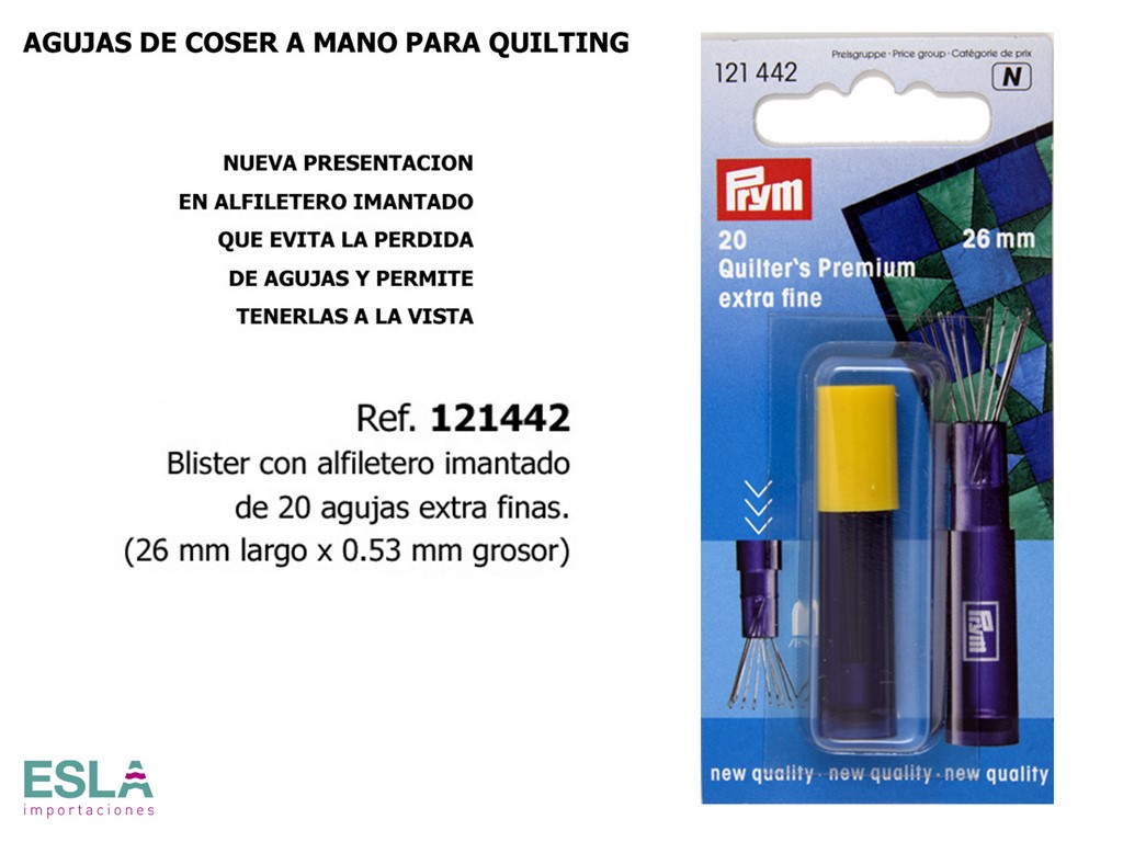 AGUJAS EXTRA FINAS 121442