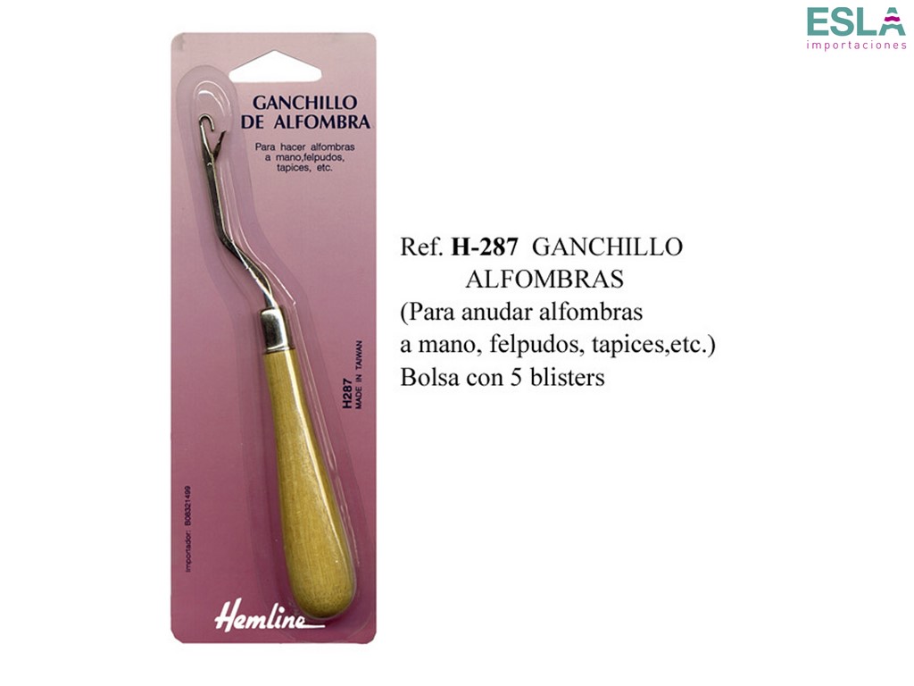 GANCHILLO ALFOMBRAS H-287