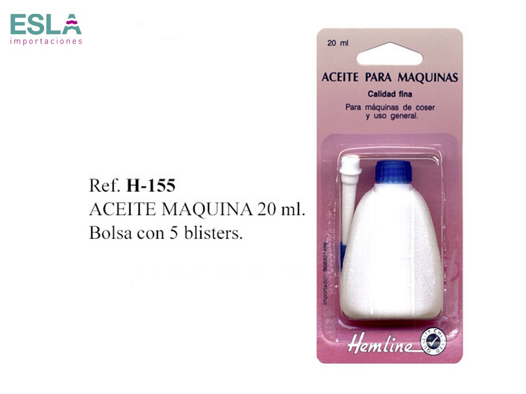 ACEITE MAQUINA COSER H-155