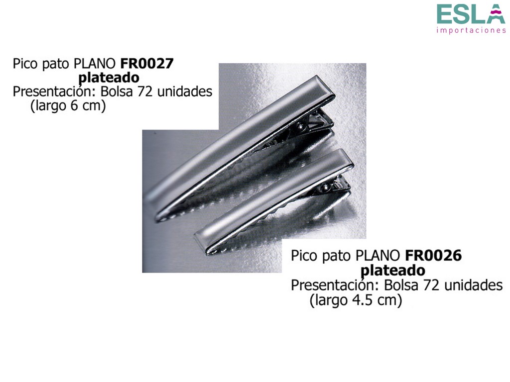 PICO PATO PLANO FR0026 - FR0027