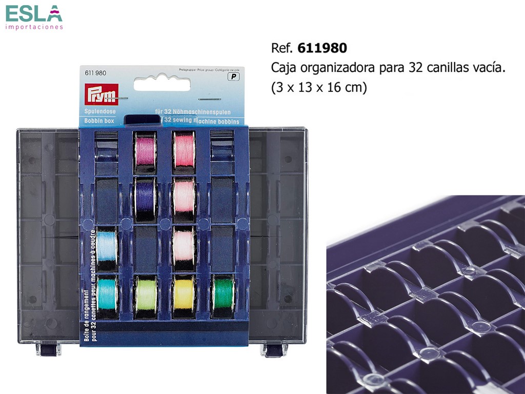 CAJA ORGANIZADORA PARA CANILLAS 611980