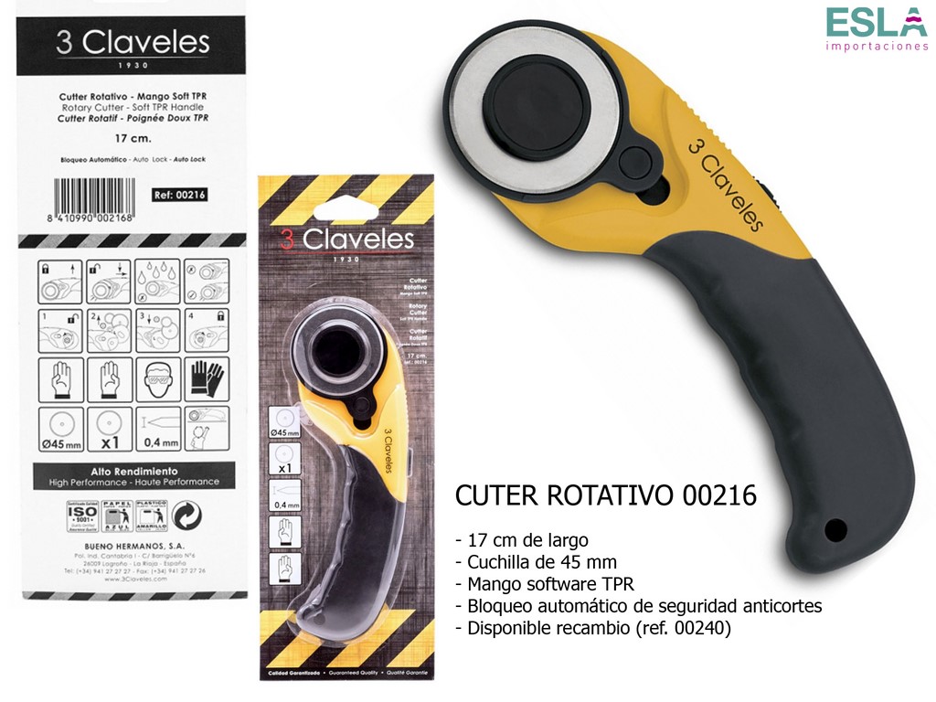 CUTTER ROTATIVO 00216