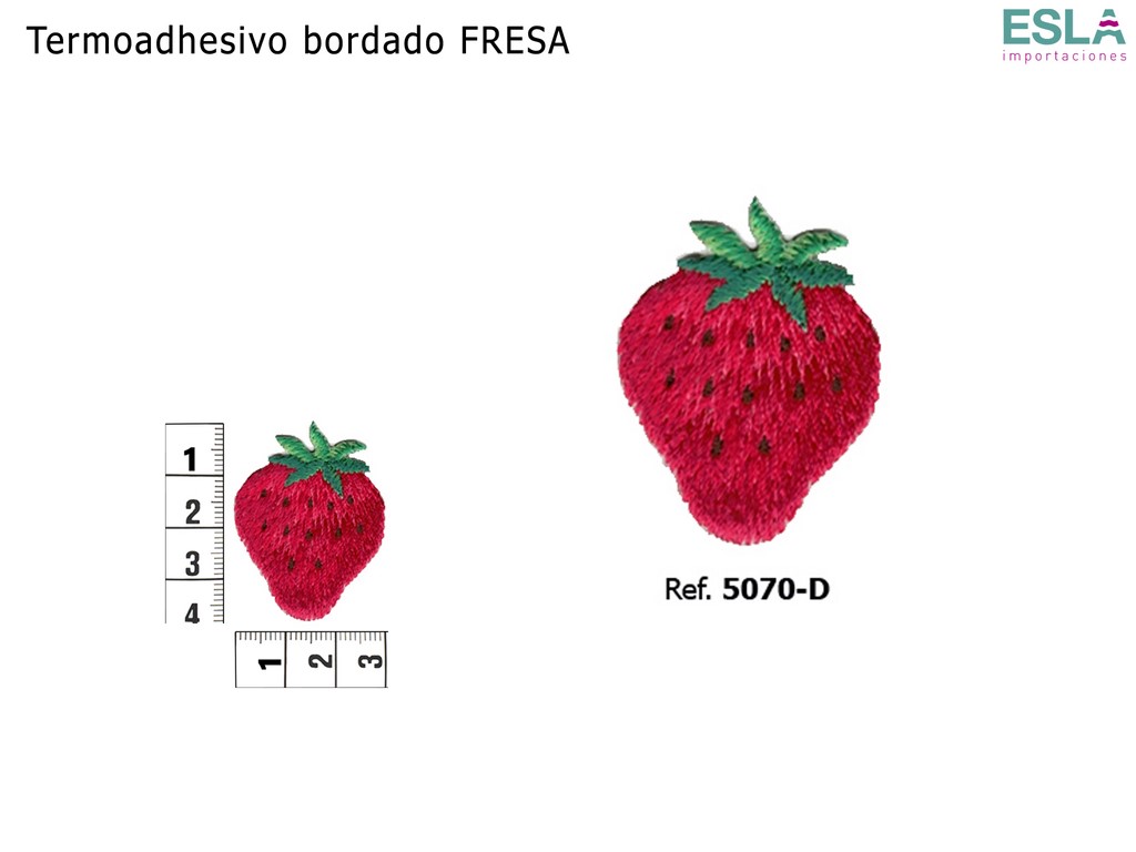 TERMOADHESIVO BORDADO FRESA 5070-D