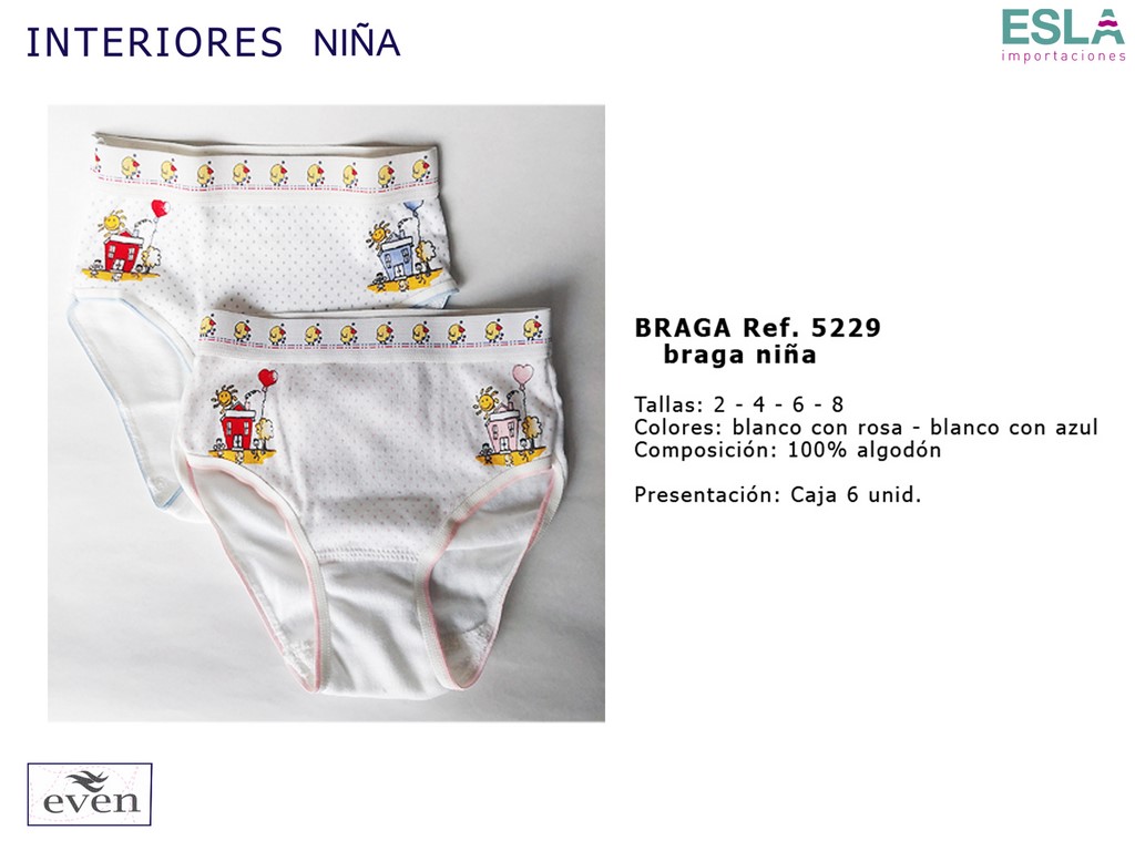 BRAGAS NIÑA 5229