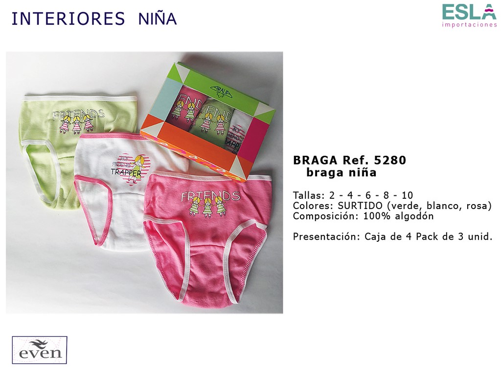 BRAGA NIÑA 5280