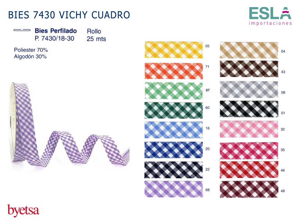 BIES 7430 VICHY CUADRO