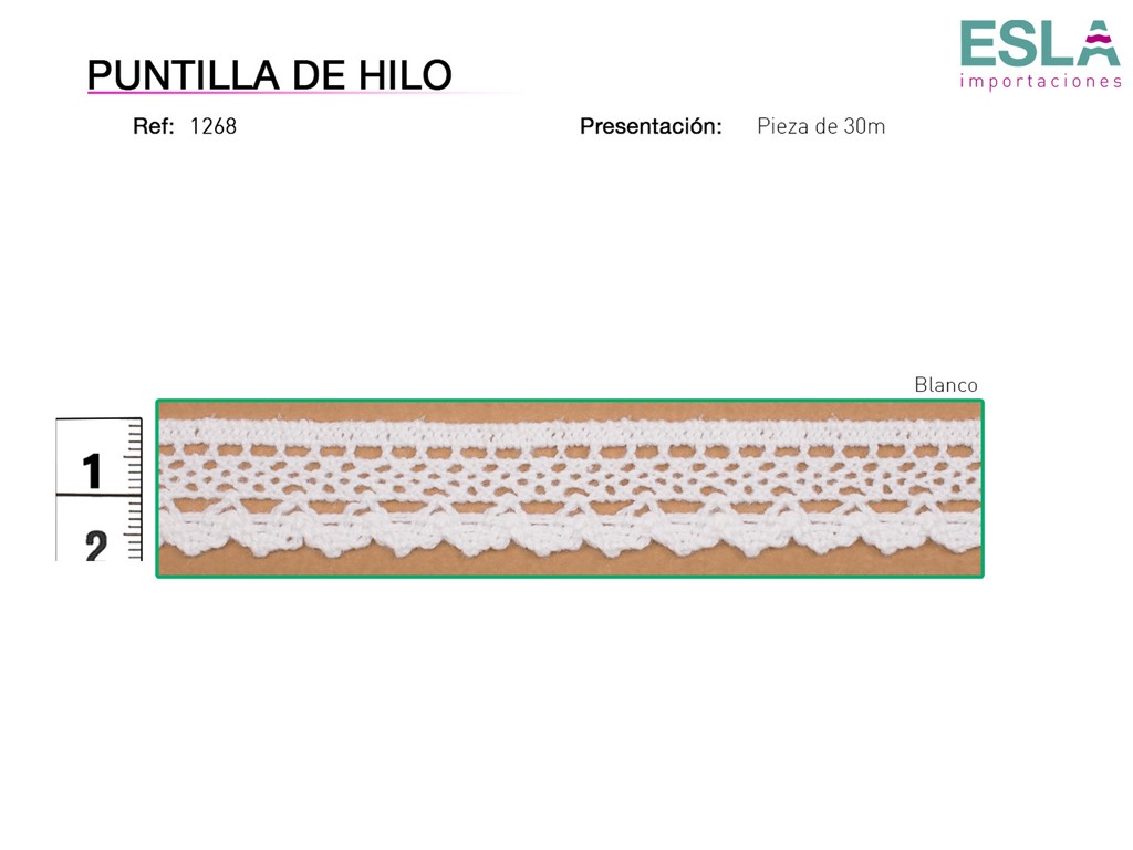 PUNTILLA HILO 1268