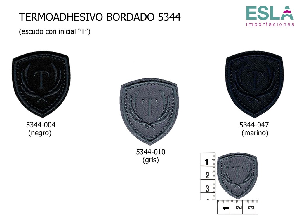 TERMOADHESIVO BORDADO 5344