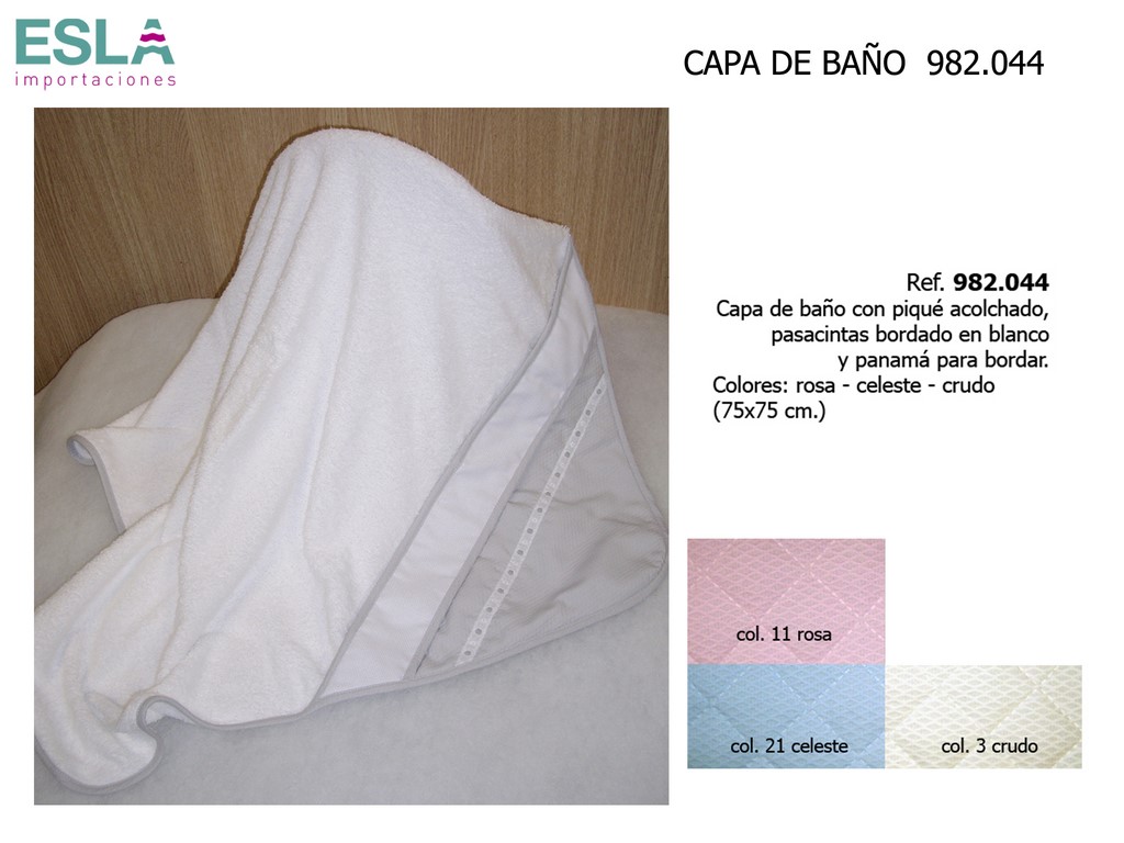 CAPA BANO 982044